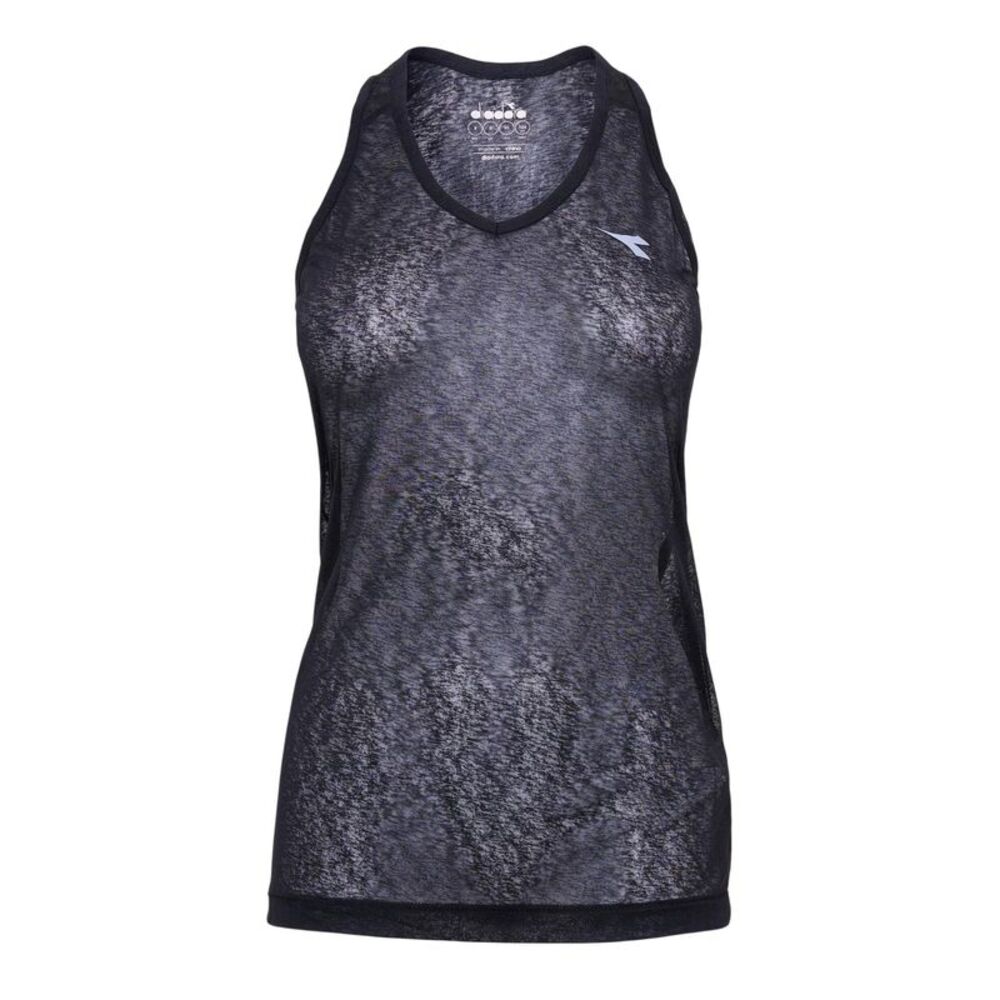 Diadora Womens/Ladies Sleeveless Tank Top / Black